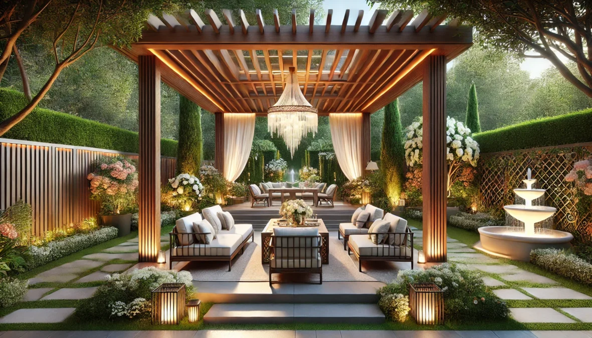 Elegant Escapes: Transform Your Outdoor Space with Luxe Garden Pergola Ideas? garden pergola ideas